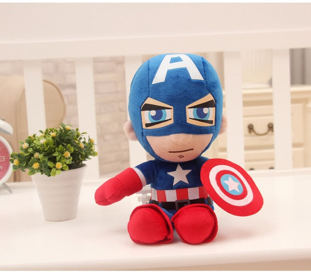 Stuffed Superheroes - Plusheasy 27cm / Captain America Plusheasy